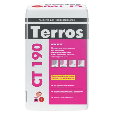 Клей для минплиты Terros Клей для минплиты Terros